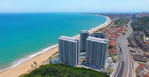 2 e 3 quartos beira mar de Jacarecica Apartamento